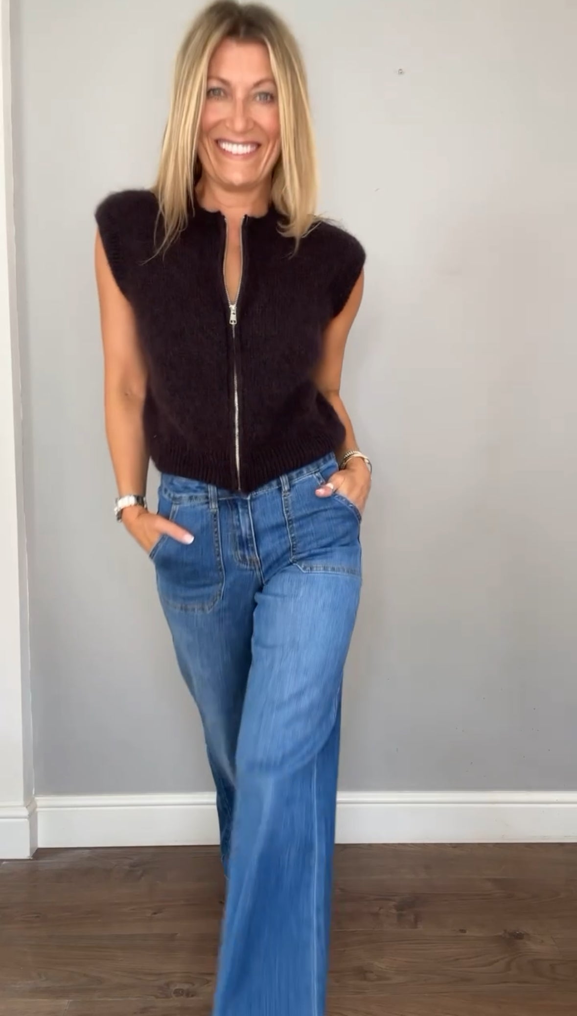Tilly Mohair Tank Chocolate