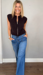 Tilly Mohair Tank Chocolate
