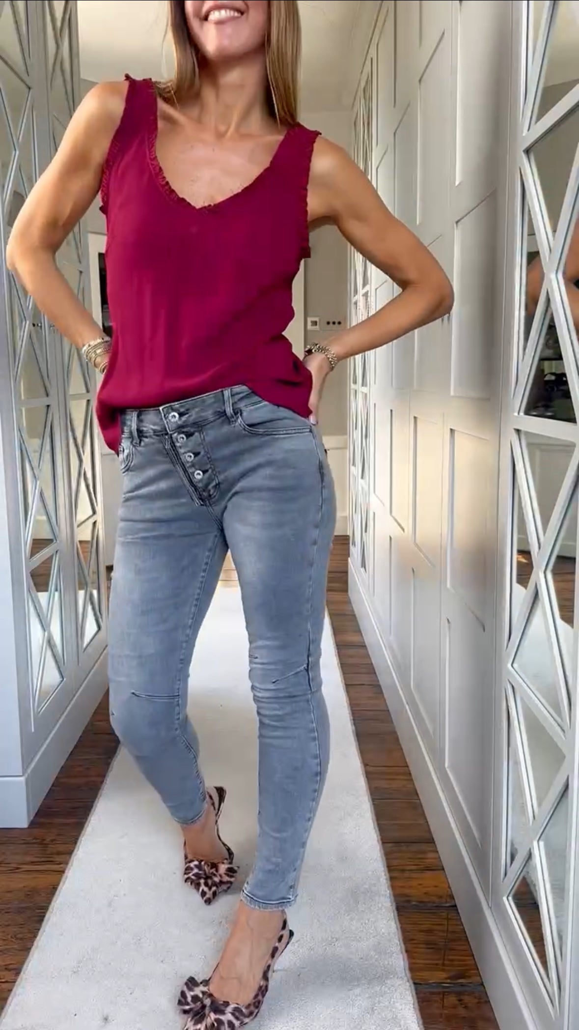 Bella Vest Bordo