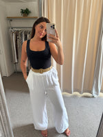 Julia Trouser White