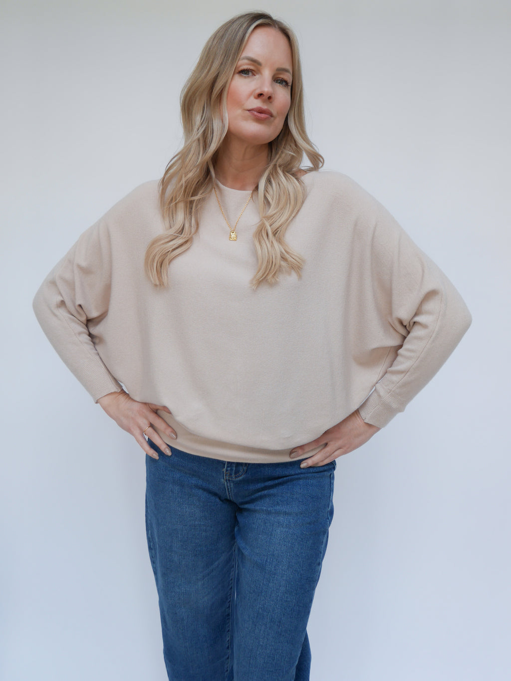 Anna Knit Ecru