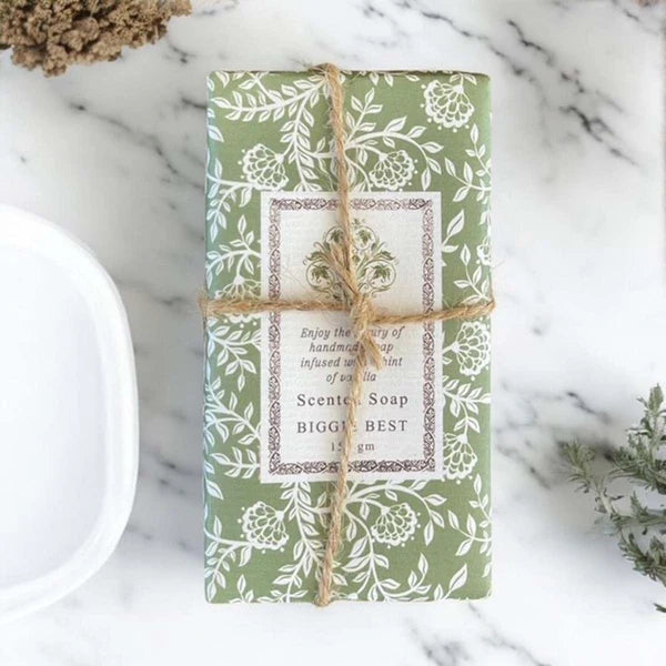 Biggie Best Green Floral Scented Soap
