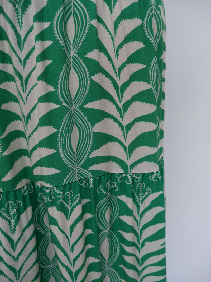 Carrie Skirt Dress Emerald