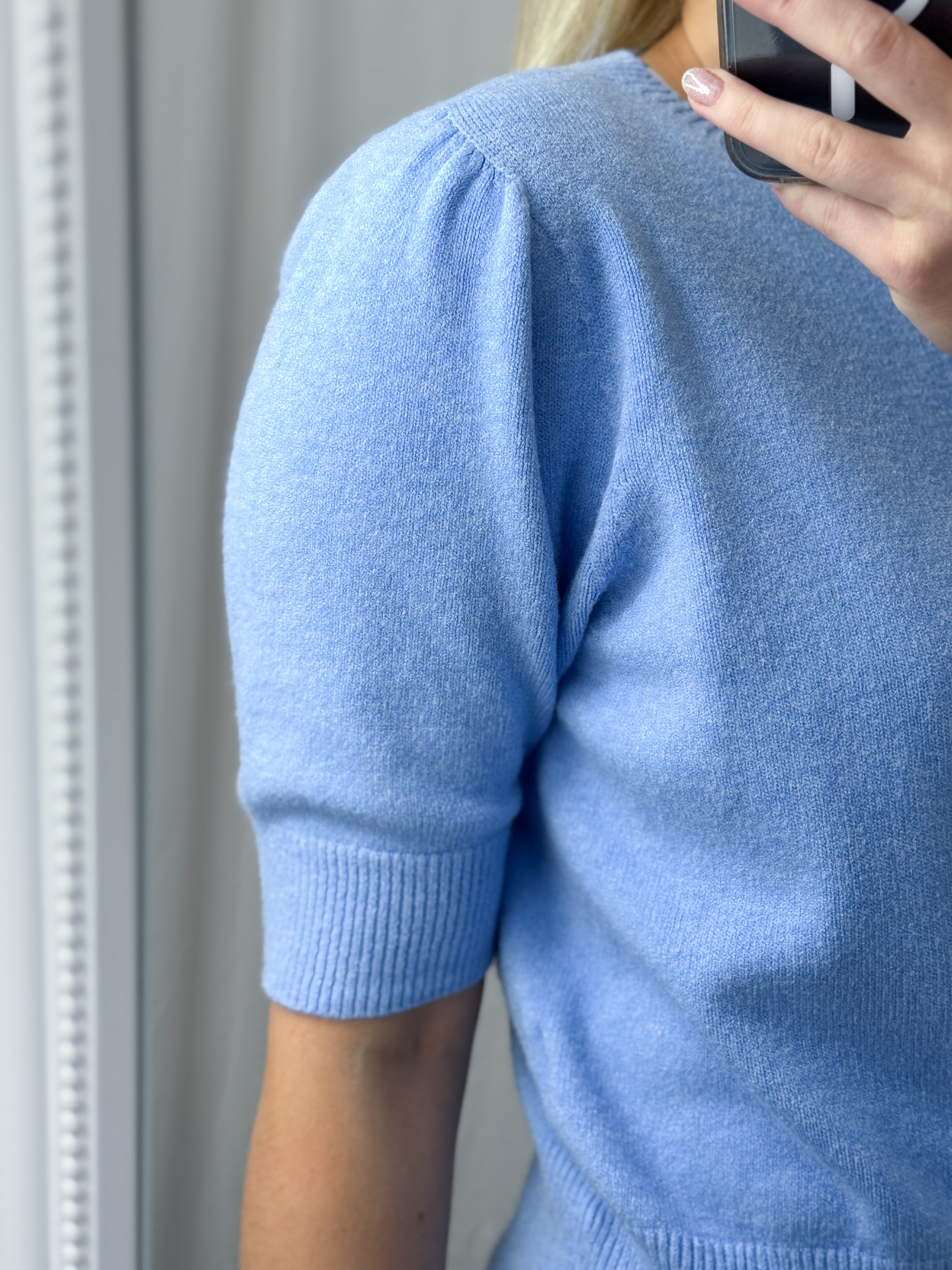 Bonnie Knit Baby Blue