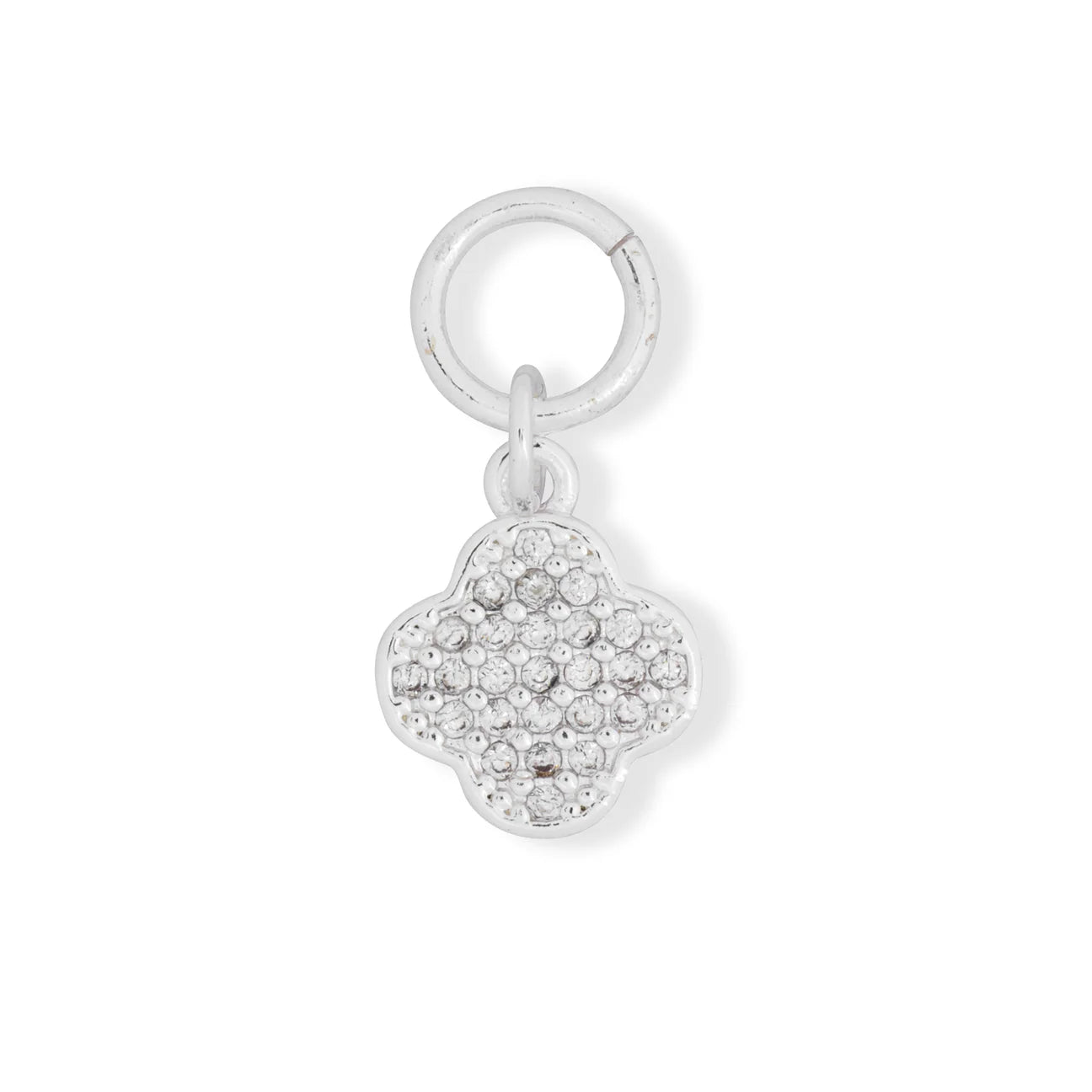 Ashiana Silver Clover Charm
