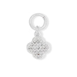 Ashiana Silver Clover Charm