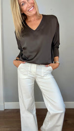 Leonie Blouse Chocolate
