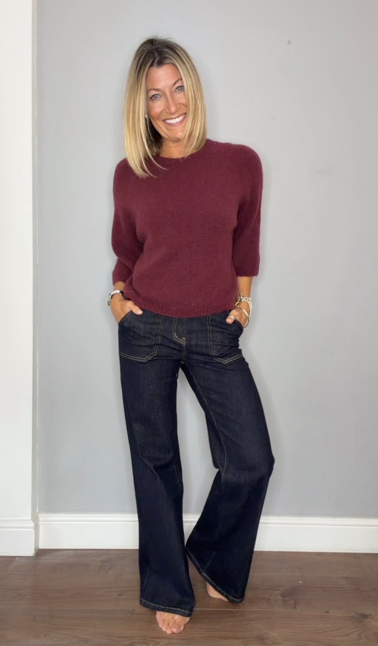 Toxik Indigo Denim Jeans Paris