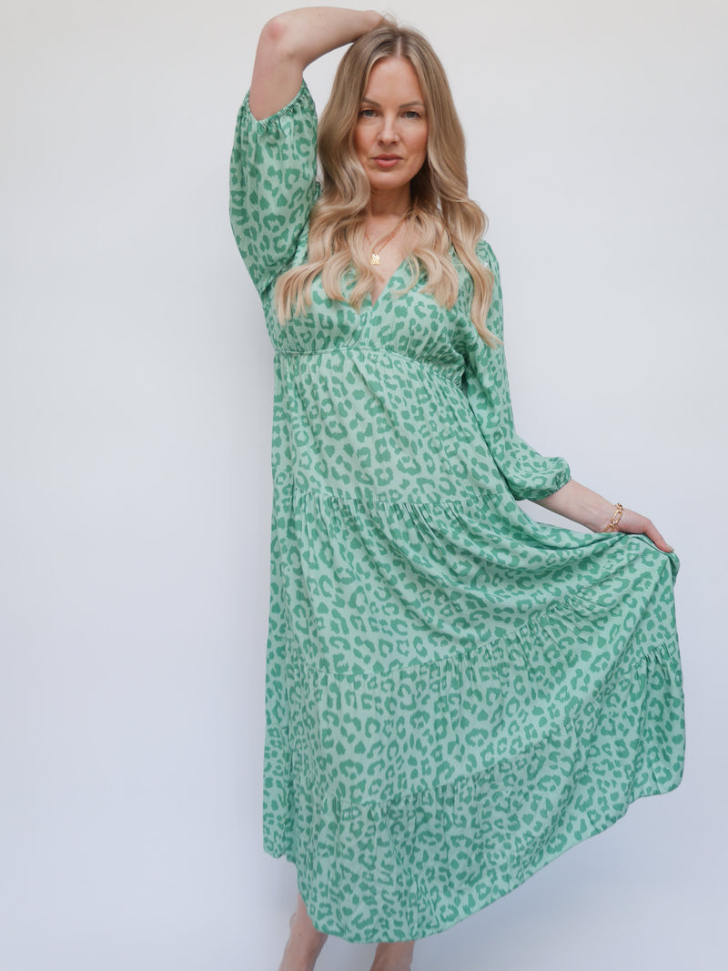 Naomi Dress Green