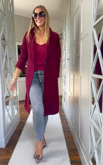 Helena Coat Bordo