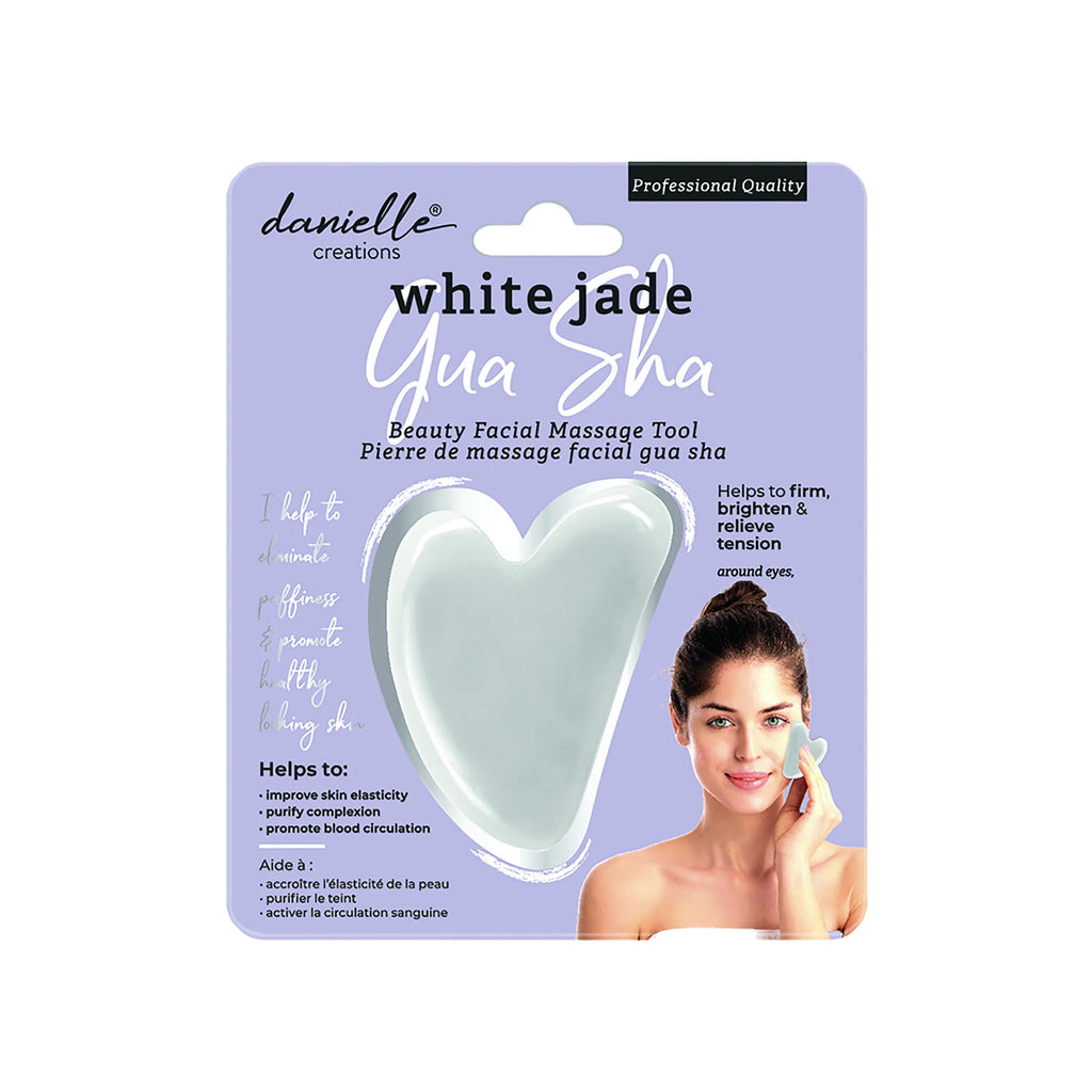 White Jade Gua Sha Massage Tool