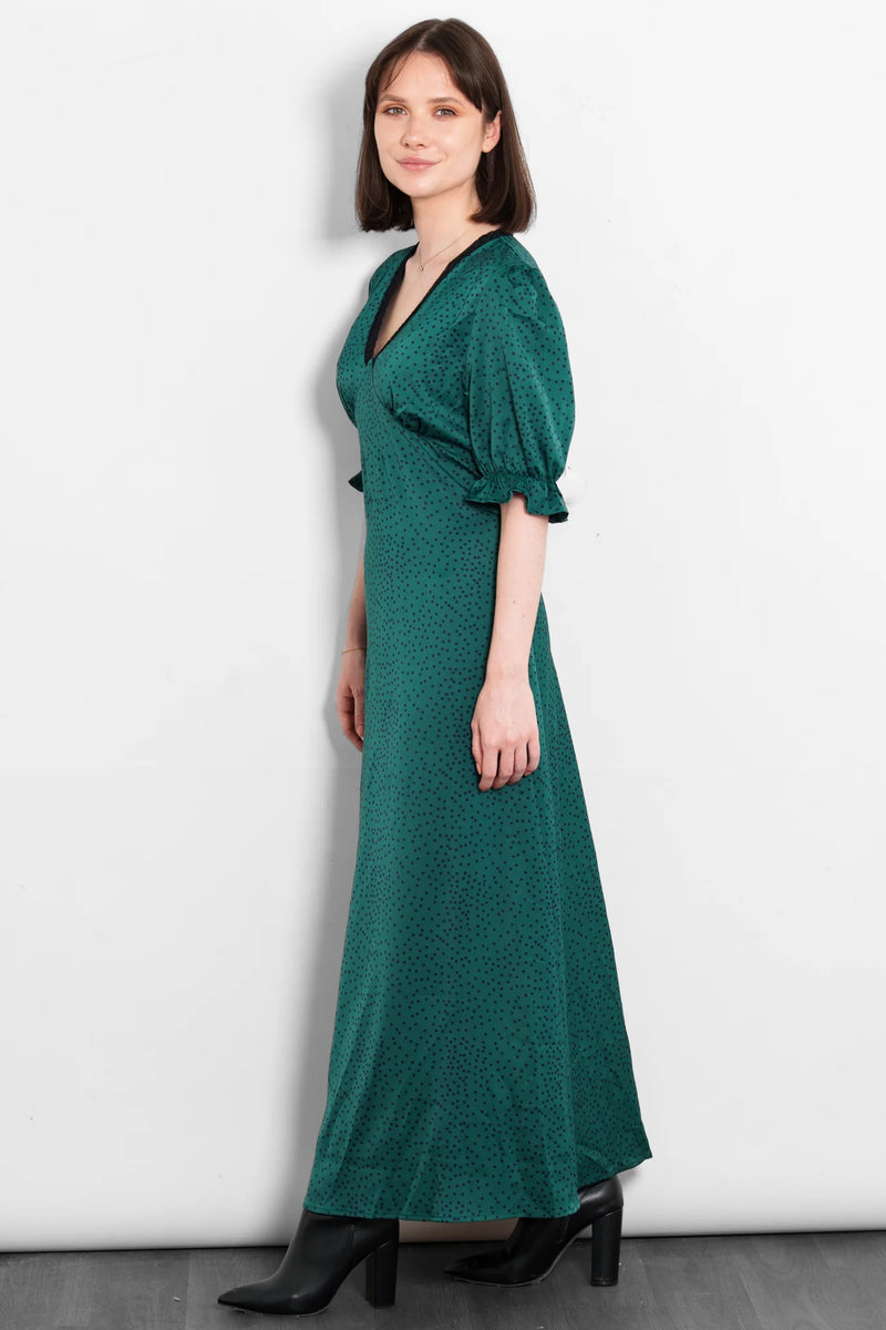 Elise Dress Teal