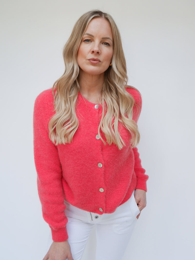 Claudia Cardigan Coral