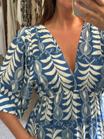 Erin Dress Denim Blue