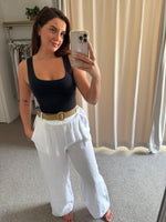 Julia Trouser White