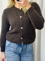 Claudia Cardigan Chocolate