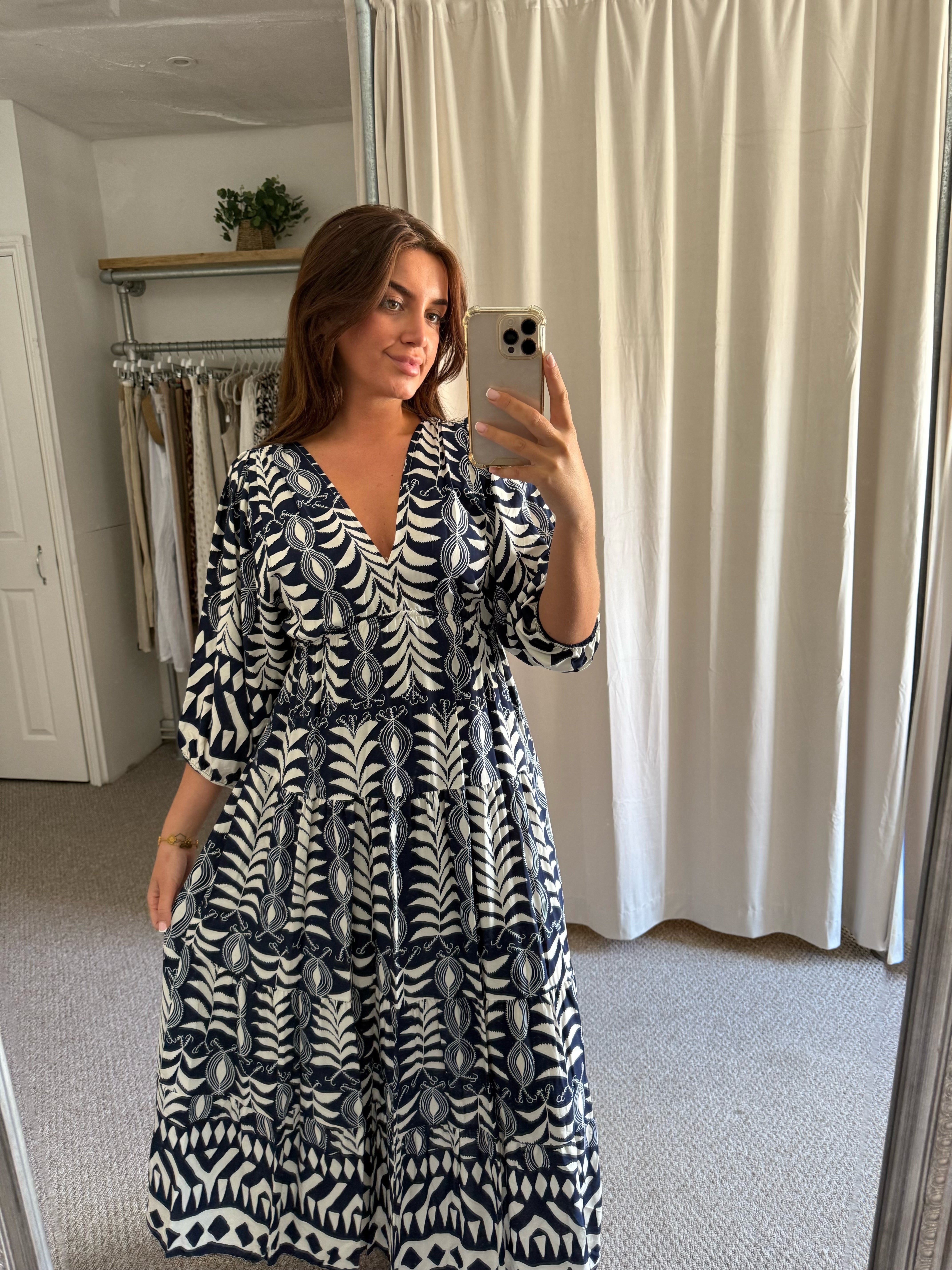 Erin Dress Navy