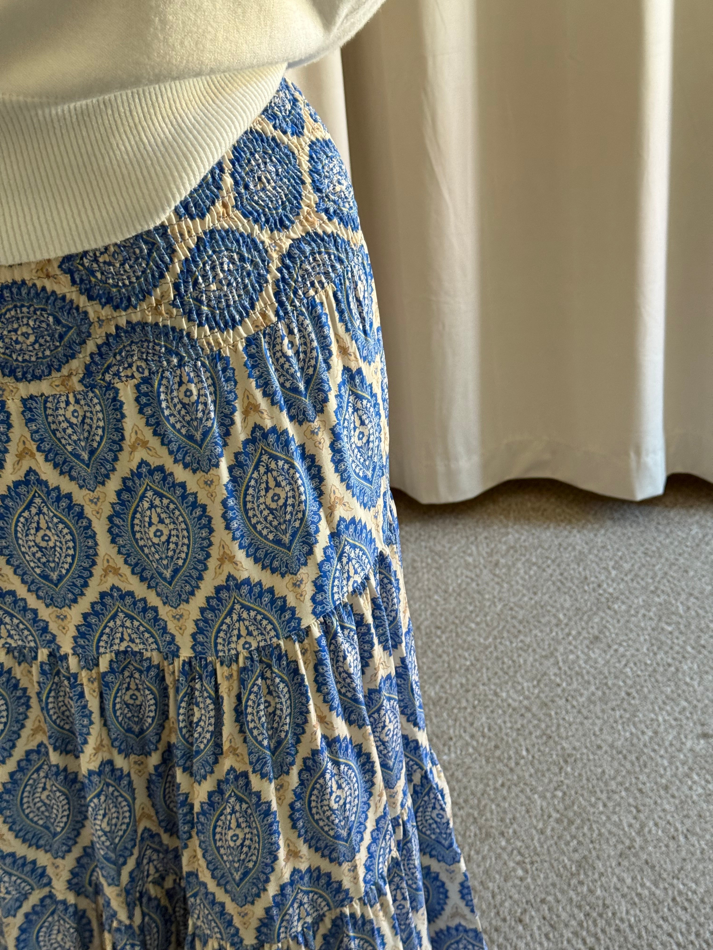 Margot Skirt Dress Royal Blue