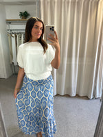 Margot Skirt Dress Royal Blue