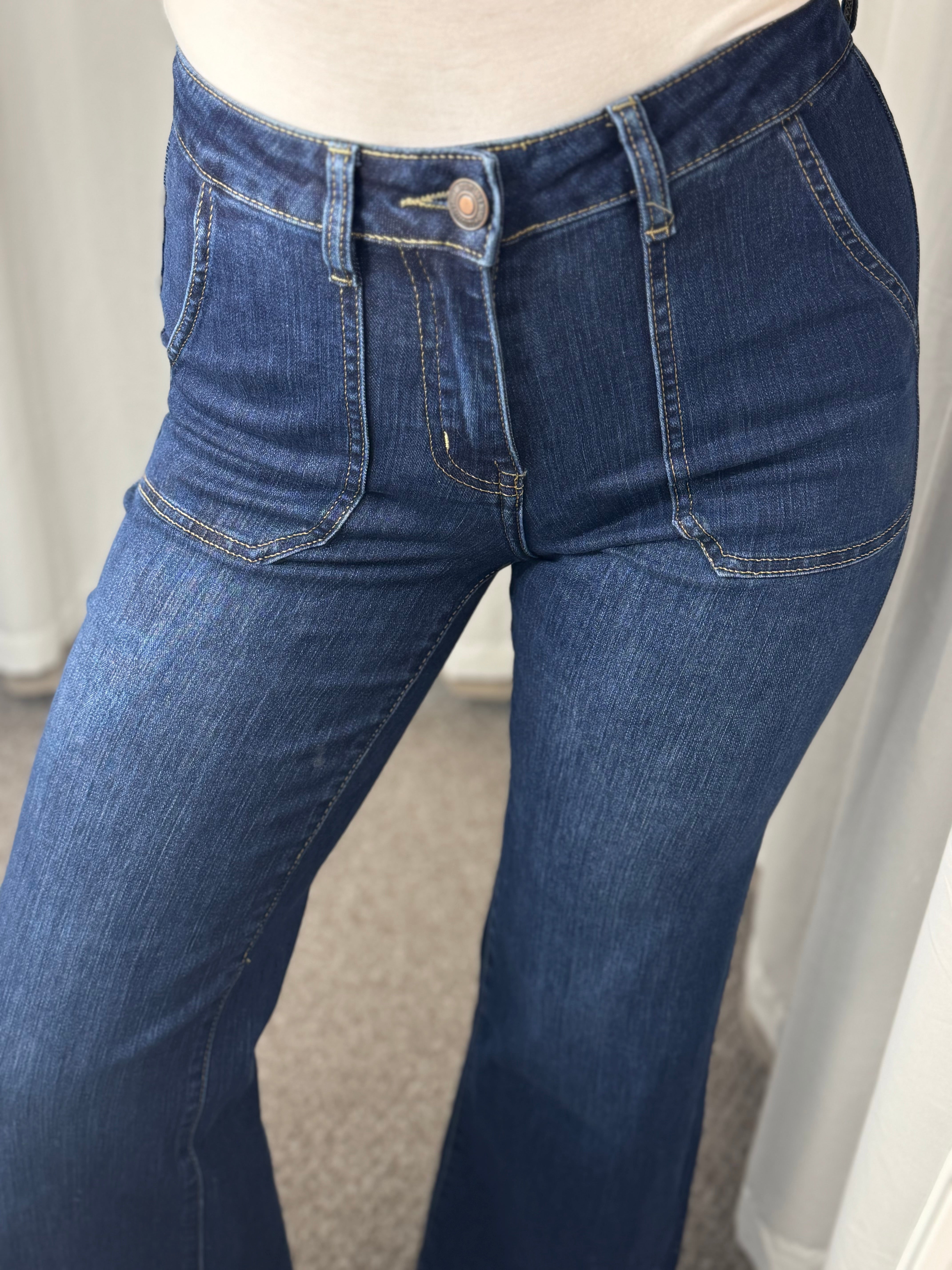 Toxik Indigo Denim Jeans Paris
