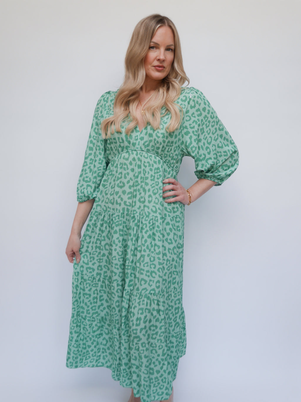 Naomi Dress Green