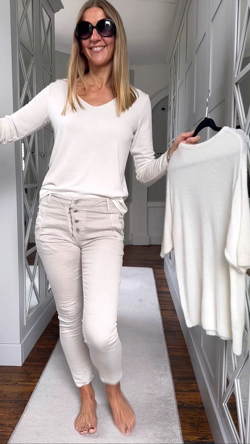 Susie Top Ivory