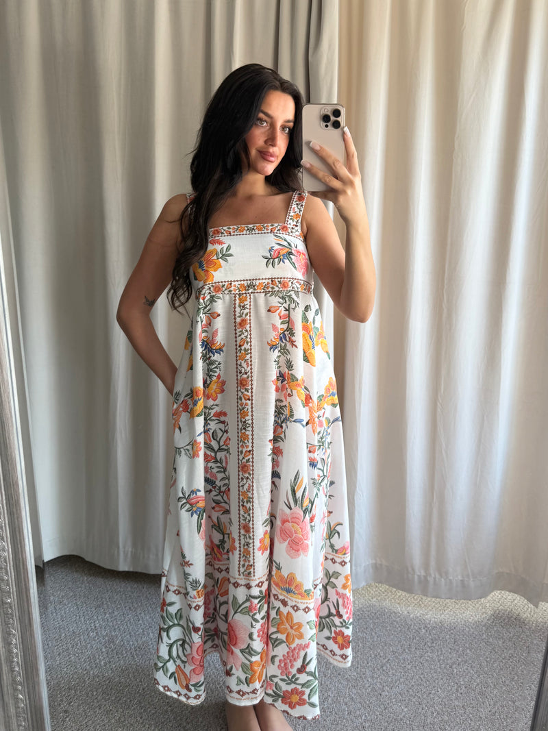 Bianca Sundress Orange