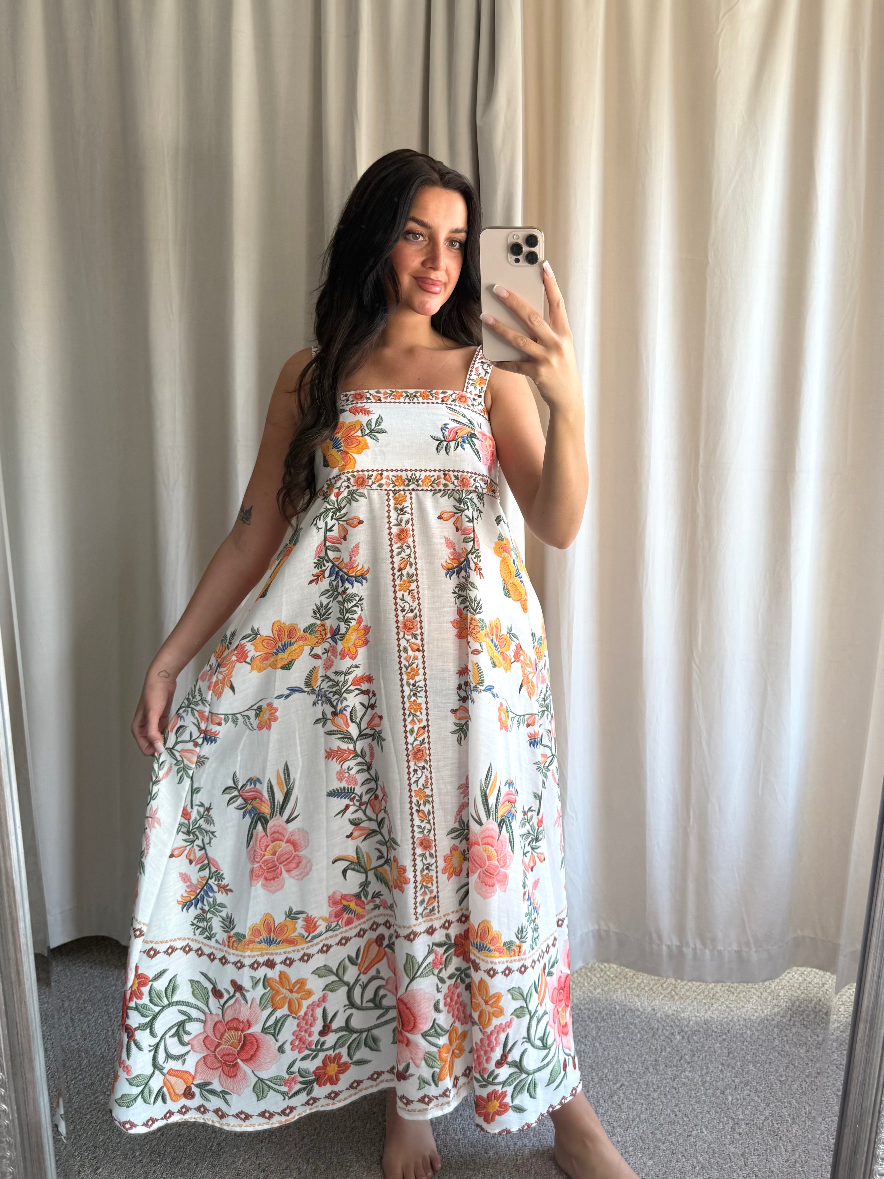 Bianca Sundress Orange