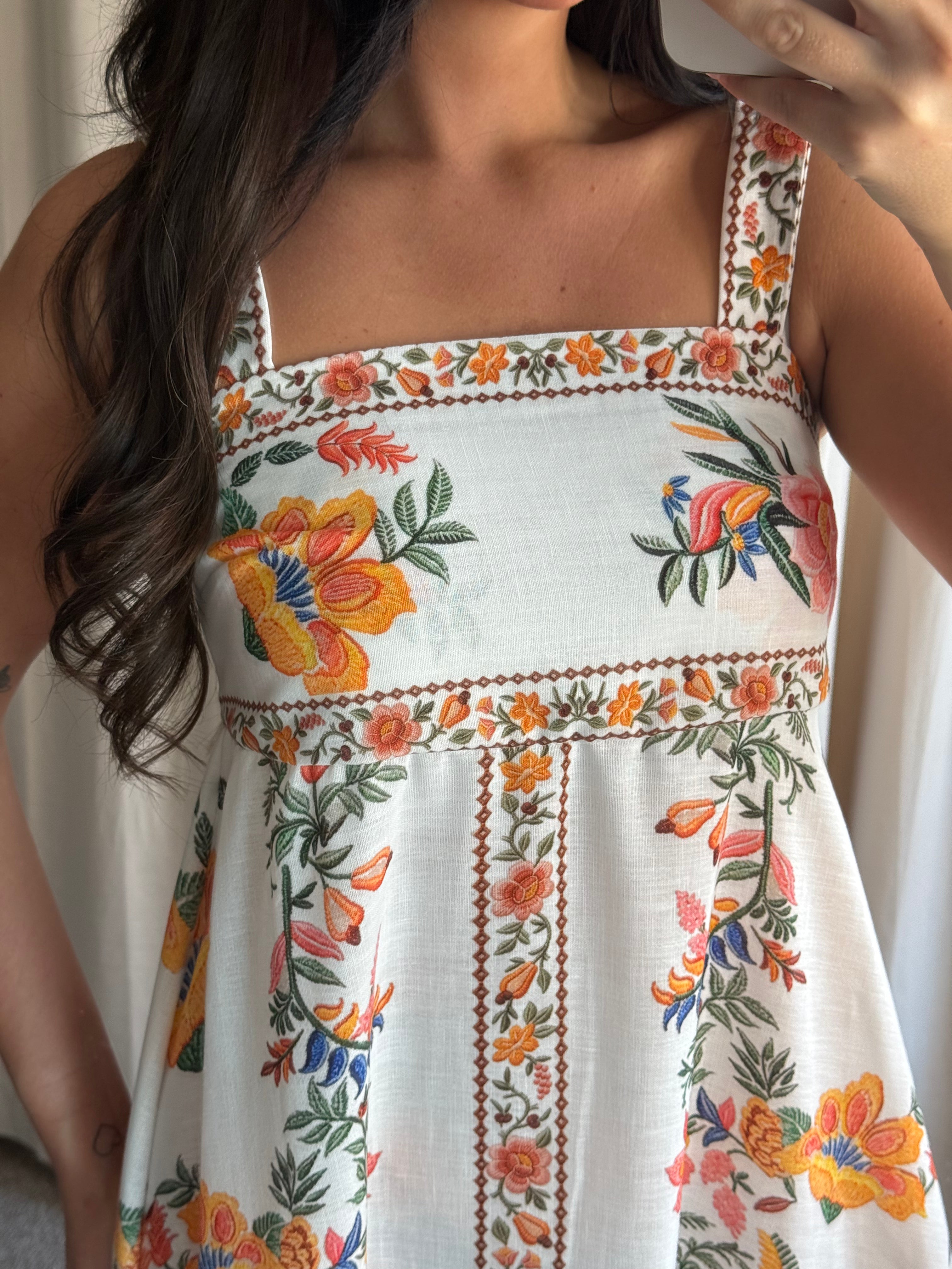 Bianca Sundress Orange