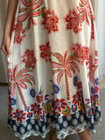 Bianca Sundress Navy & Red