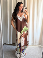 Monique Dress Chocolate