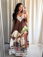 Monique Dress Chocolate