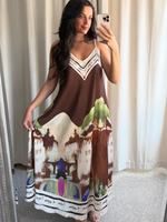 Monique Dress Chocolate