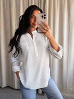Ella Blouse White