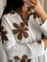 Cadence Blouse Chocolate
