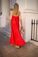 Paxos Dress Red