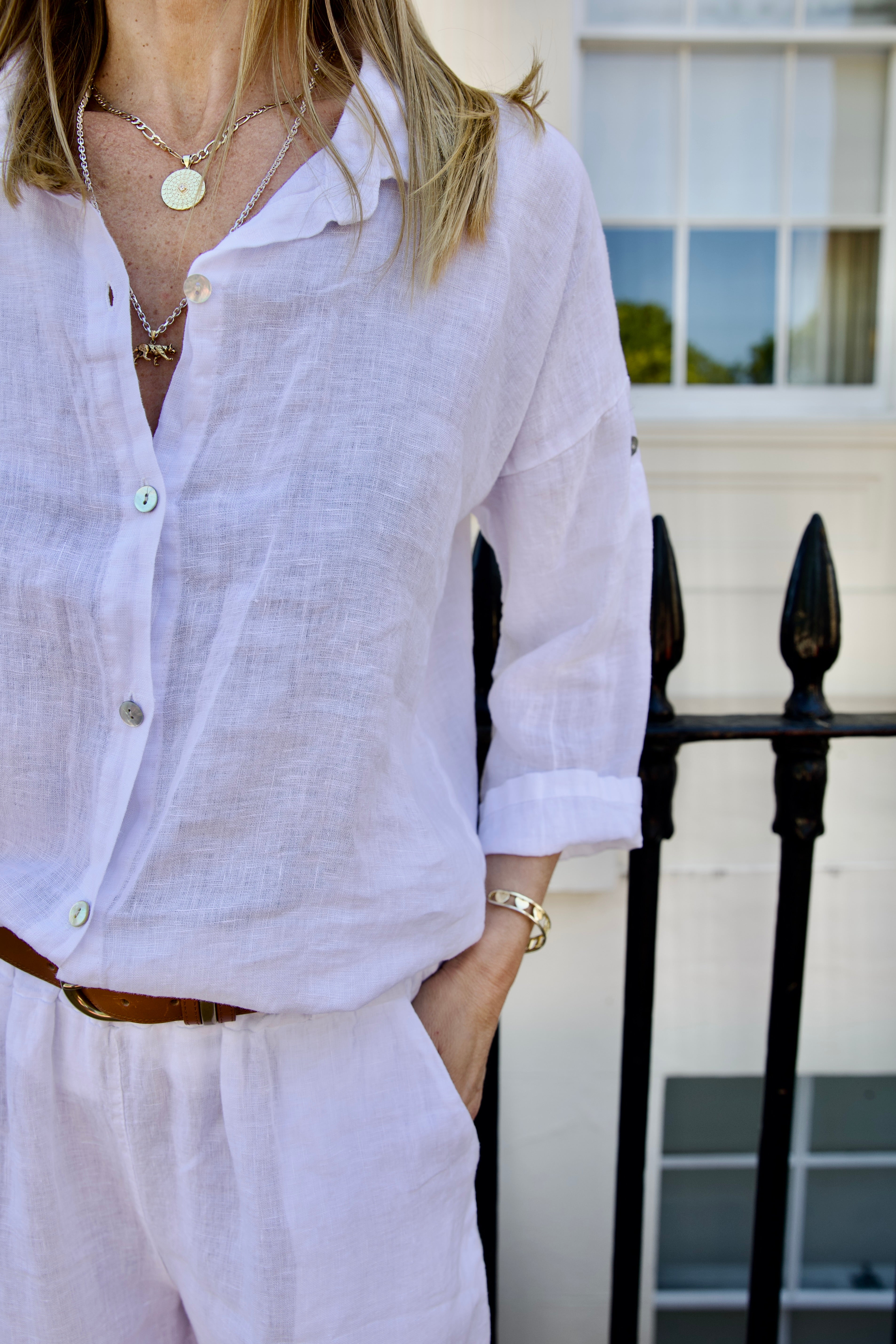 Loggos Blouse White
