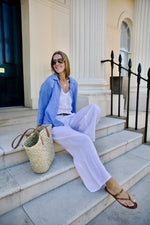 Loggos Blouse French Blue