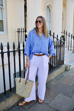 Loggos Blouse French Blue