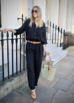Loggos Blouse Black