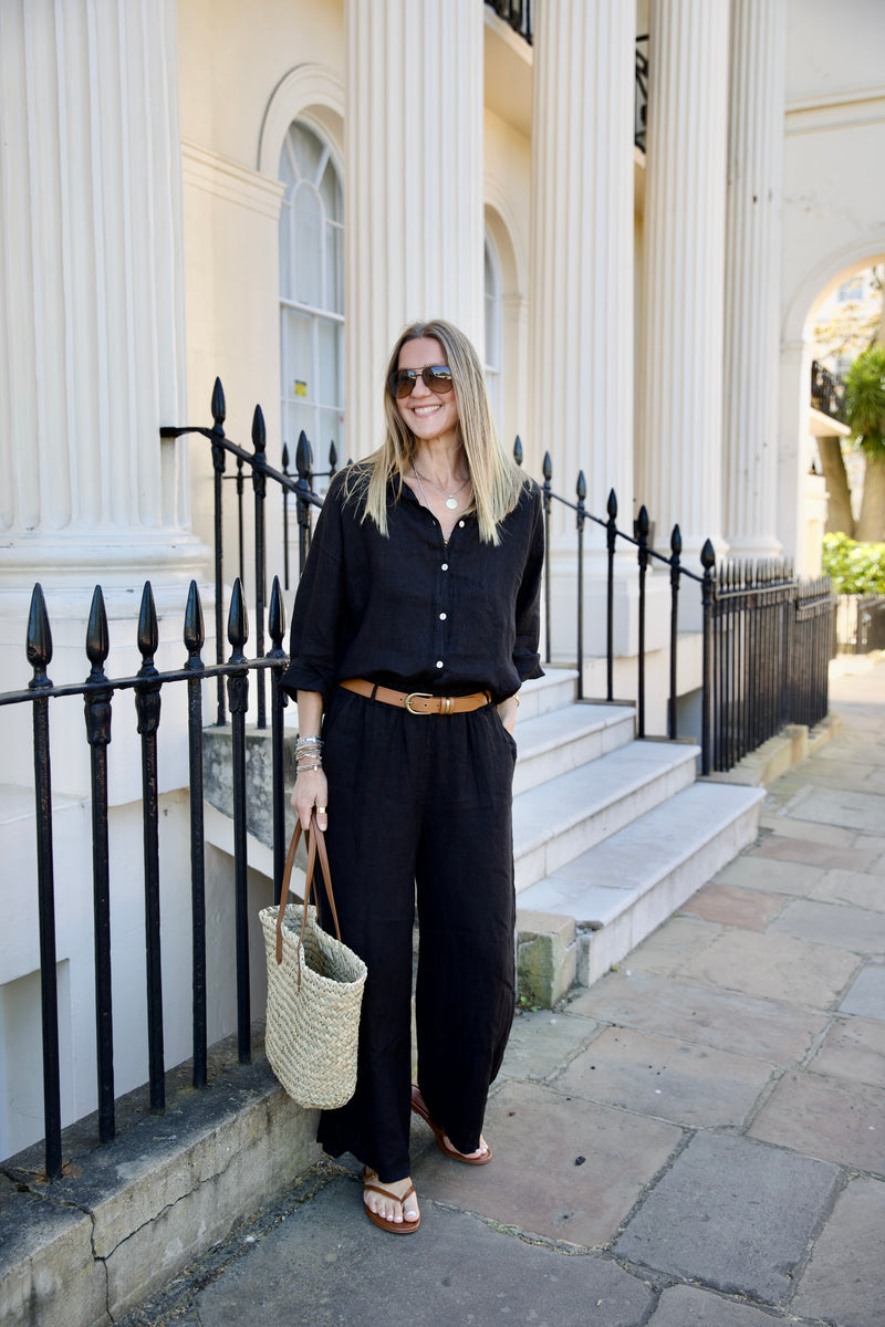 Loggos Blouse Black