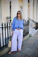 Loggos Blouse French Blue