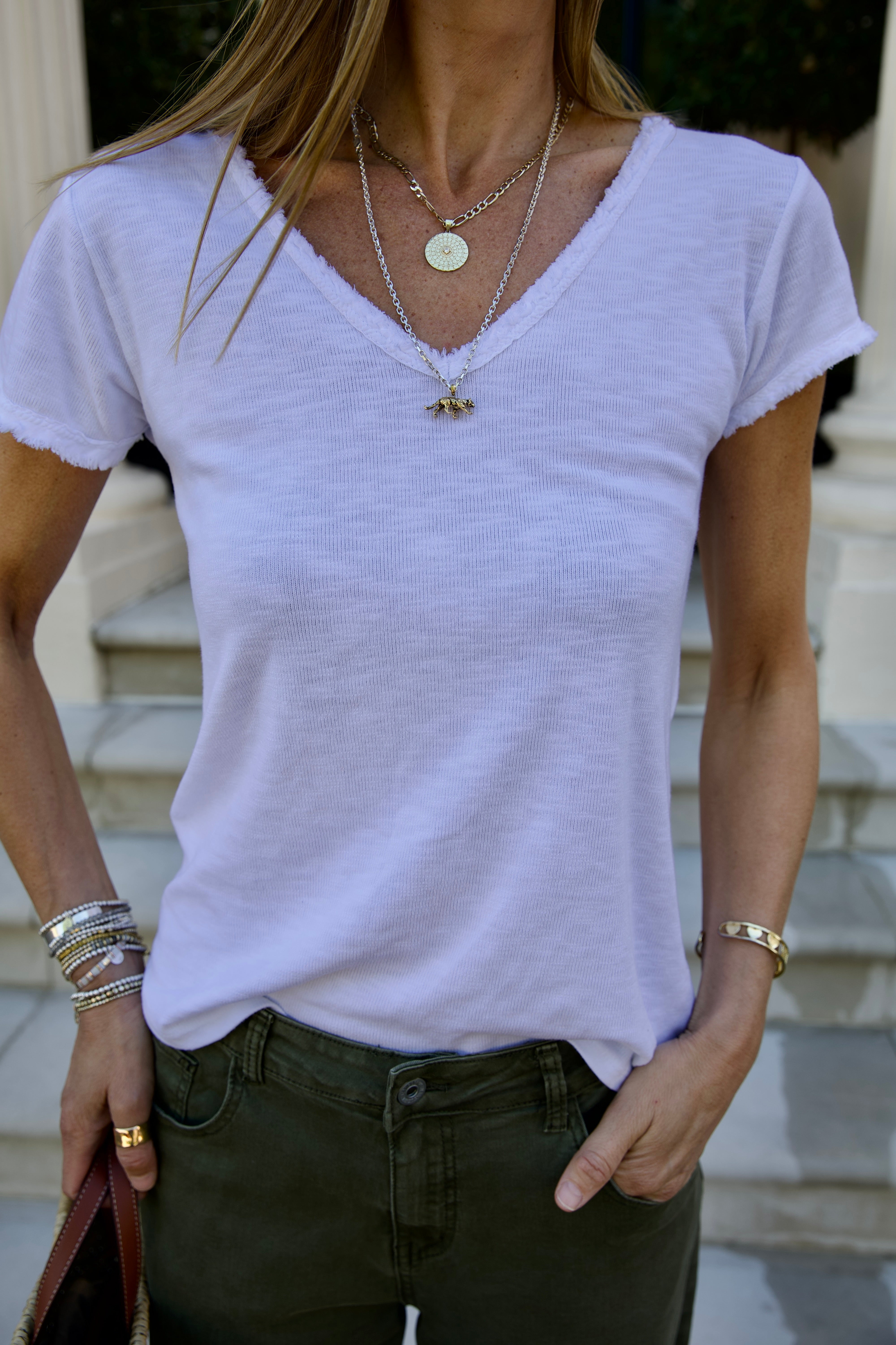 Gaios Tee White