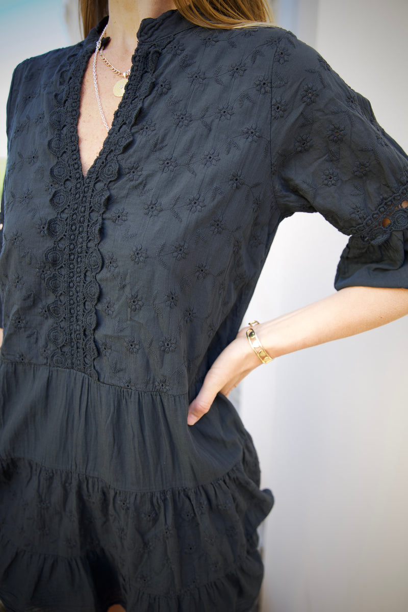 Crete Dress Black