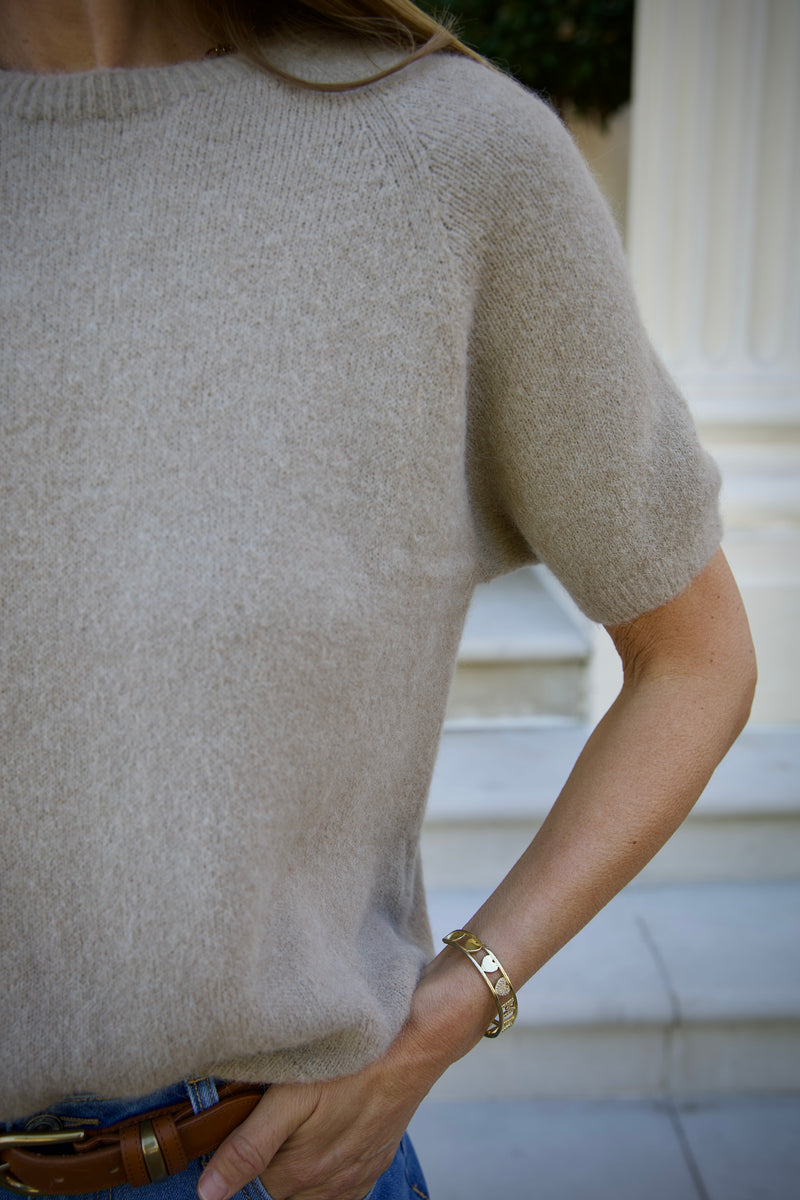Corfu Alpaca Knit Camel