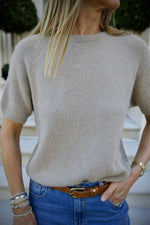 Corfu Alpaca Knit Camel