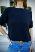 Corfu Alpaca Knit Black