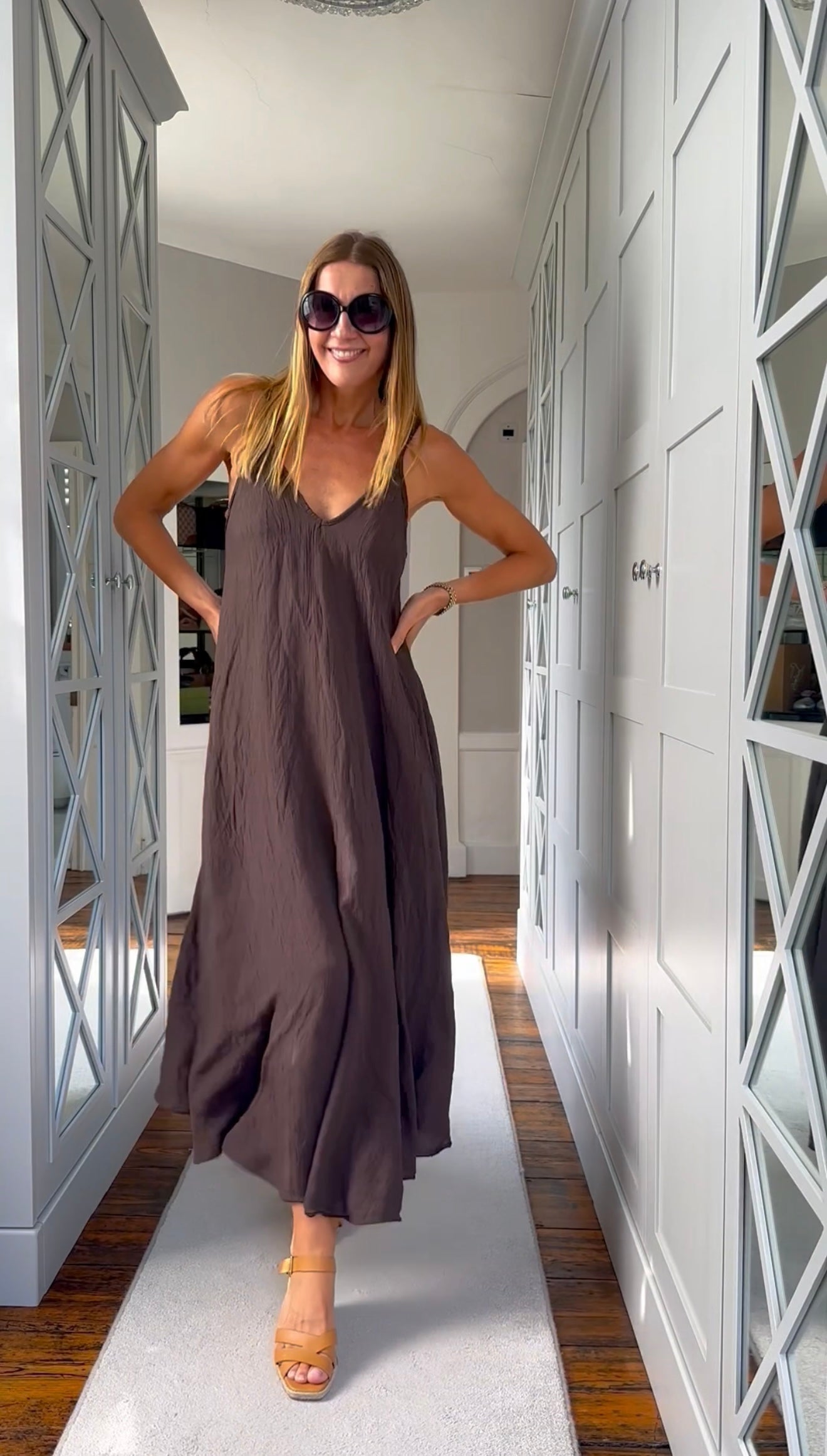 Kira Dress Chocolate