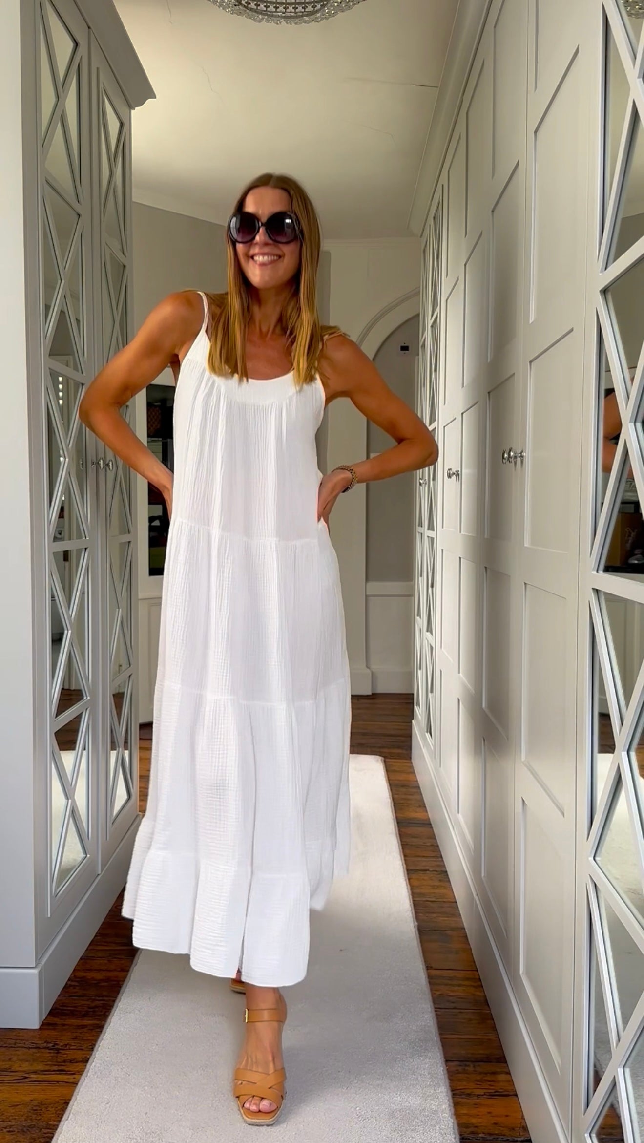 Harper Dress White