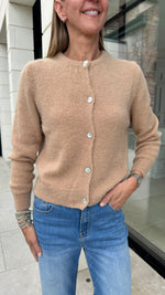 Mahon Alpaca Cardigan Camel